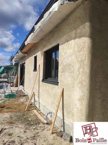 Maison paille à Guillos en Gironde (33)